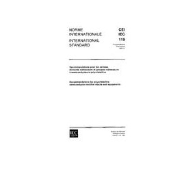 IEC 60119 Ed. 1.0 b:1960
