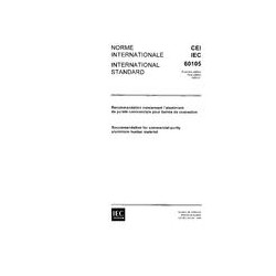 IEC 60105 Ed. 1.0 b:1958