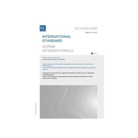 IEC 61010-2-030 Ed. 2.0 b:2017