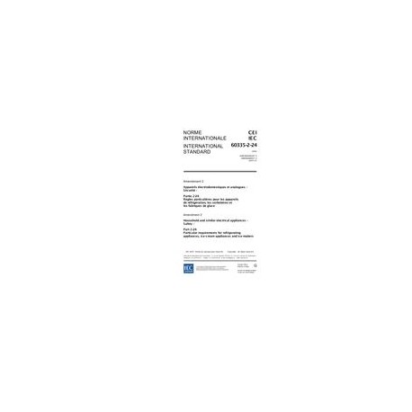 IEC 60335-2-24 Amd.2 Ed. 6.0 b:2007