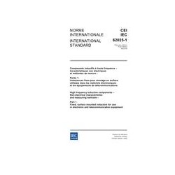 IEC 62025-1 Ed. 1.0 b:2002