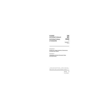 IEC 60400 Amd.1 Ed. 6.0 b:2002