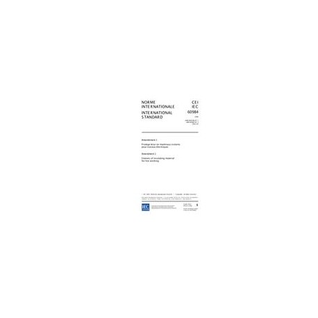 IEC 60984 Amd.1 Ed. 1.0 b:2002