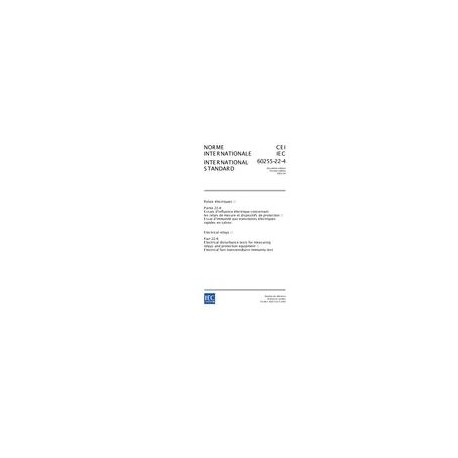 IEC 60255-22-4 Ed. 2.0 b:2002