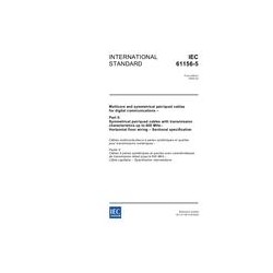 IEC 61156-5 Ed. 1.0 en:2002
