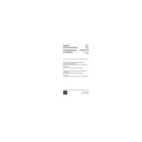 IEC 61300-3-28 Ed. 1.0 b:2002