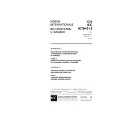 IEC 60730-2-13 Amd.1 Ed. 1.0 b:1997