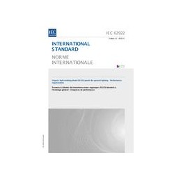 IEC 62922 Ed. 1.0 b:2016