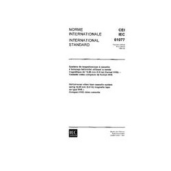 IEC 61077 Ed. 1.0 b:1991