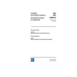 IEC 60086-5 Ed. 2.0 b:2005