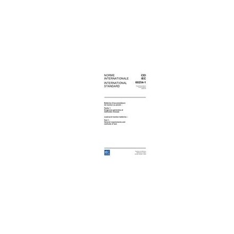 IEC 60254-1 Ed. 4.0 b:2005
