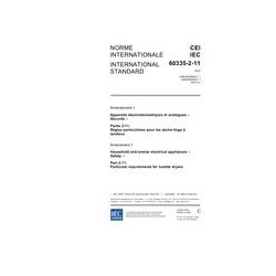 IEC 60335-2-11 Amd.1 Ed. 6.0 b:2005