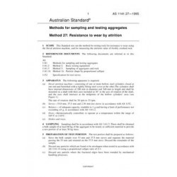 AS 1141.27-1995 [ Superseded ]