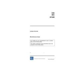 IEC 61549 Amd.1 Ed. 2.0 b:2005