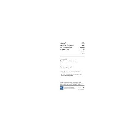 IEC 60630 Amd.5 Ed. 2.0 b:2005