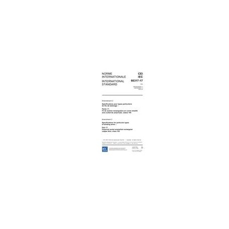 IEC 60317-17 Amd.2 Ed. 2.0 b:2005