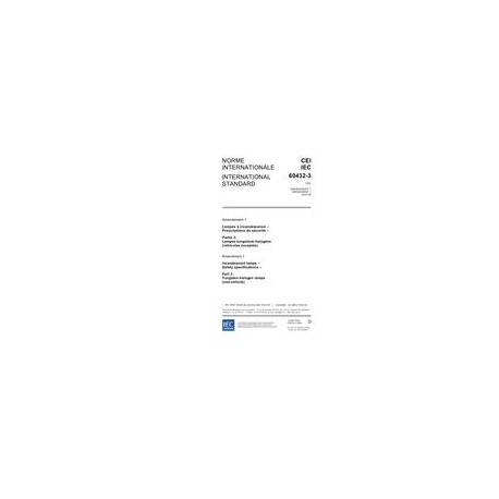 IEC 60432-3 Amd.1 Ed. 1.0 b:2005
