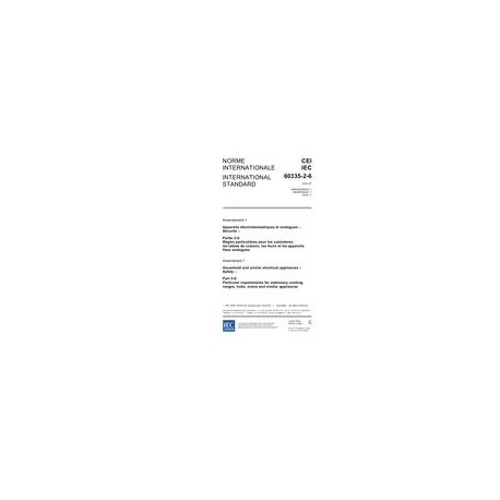 IEC 60335-2-6 Amd.1 Ed. 5.0 b:2005