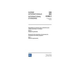 IEC 61995-1 Ed. 1.0 b:2005