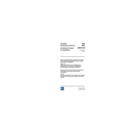 IEC 60670-24 Ed. 1.0 b:2005