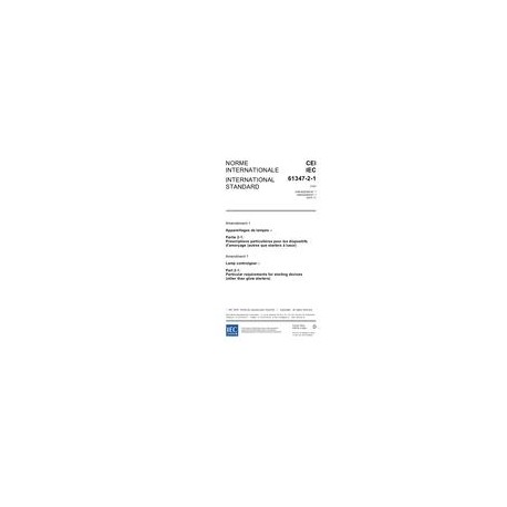 IEC 61347-2-1 Amd.1 Ed. 1.0 b:2005