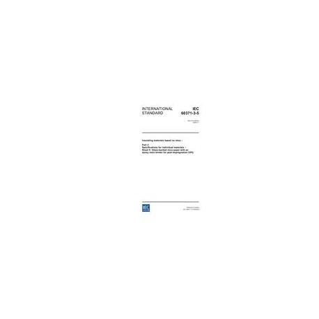 IEC 60371-3-5 Ed. 2.0 en:2005
