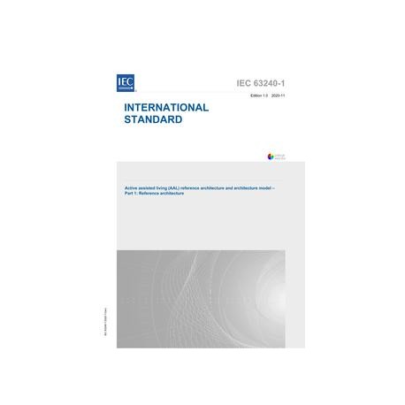 IEC 63240-1 Ed. 1.0 en:2020