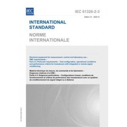 IEC 61326-2-3 Ed. 3.0 b:2020