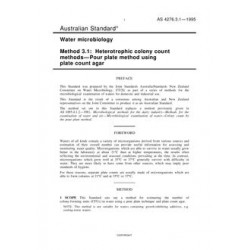 AS 4276.3.1-1995 [ Superseded ]