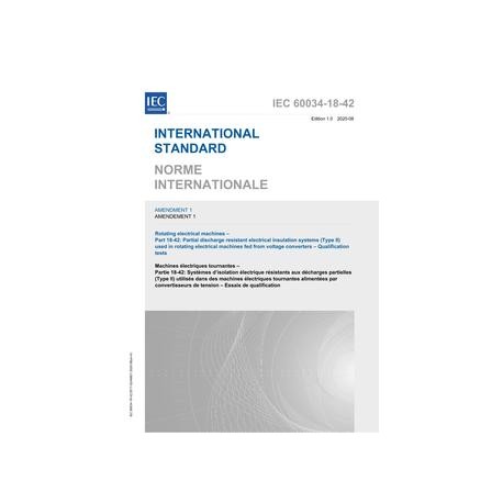 IEC 60034-18-42 Amd.1 Ed. 1.0 b:2020