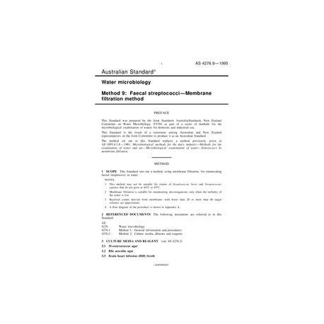AS 4276.9-1995 [ Superseded ]