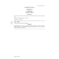 AS 2545-1993 AMDT 1 [ Superseded ]