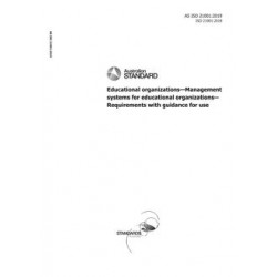 AS ISO 21001:2019