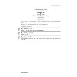 AS 2209-1994 AMDT 1 [ Superseded ]