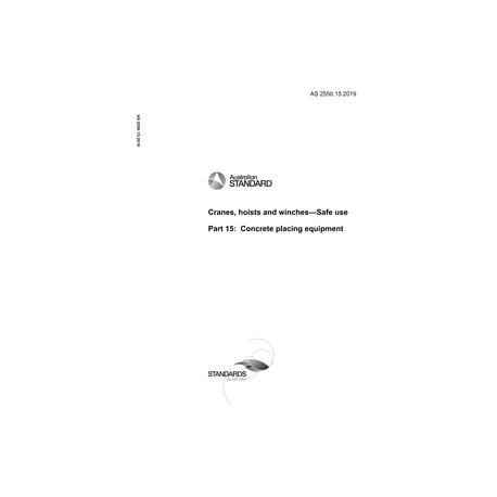 AS 2550.15:2019
