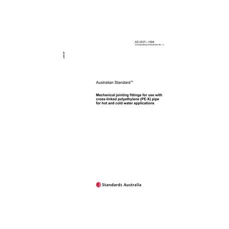 AS 2537-1994 [ Superseded ]