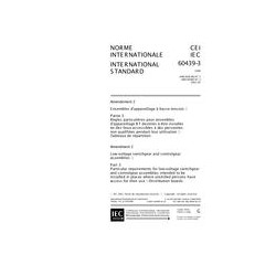 IEC 60439-3 Amd.2 Ed. 1.0 b:2001