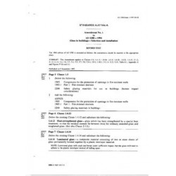 AS 1288-1994 AMDT 1 [ Superseded ]
