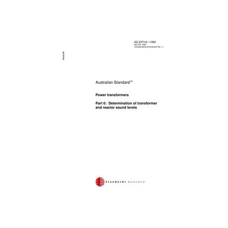 AS 2374.6-1994 [ Superseded ]