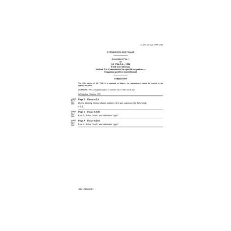 AS 1766.2.4-1994 AMDT 1