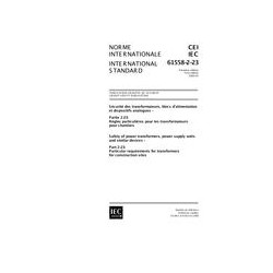 IEC 61558-2-23 Ed. 1.0 b:2000