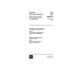 IEC 60244-1 Ed. 2.0 b:1999