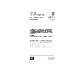 IEC 61834-3 Ed. 1.0 b:1999