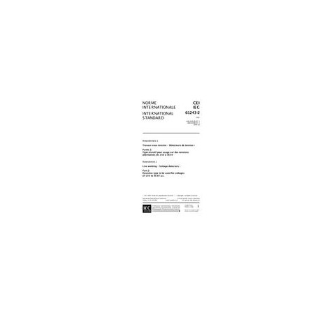 IEC 61243-2 Amd.1 Ed. 1.0 b:1999