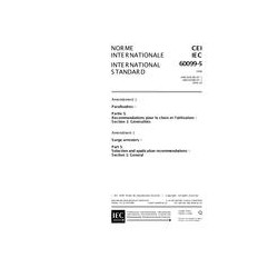 IEC 60099-5 Amd.1 Ed. 1.0 b:1999