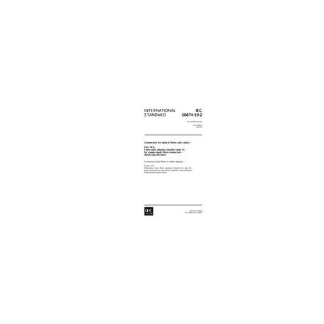IEC 60874-19-2 Ed. 1.0 en:1999