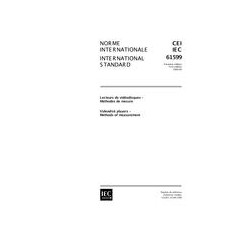 IEC 61599 Ed. 1.0 b:1999