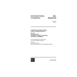 IEC 61223-2-9 Ed. 1.0 en:1999