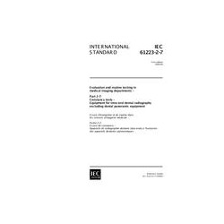 IEC 61223-2-7 Ed. 1.0 en:1999
