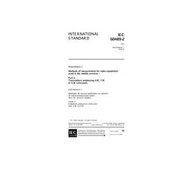 IEC 60489-2 Amd.1 Ed. 2.0 en:1999